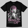 Jordan 4 WMNS “Orchid” DopeSkill T-Shirt Boys Don't Cry Graphic Streetwear - Black