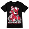 Dunk Low PRM Bacon DopeSkill T-Shirt MOMM Bear Graphic Streetwear - Black