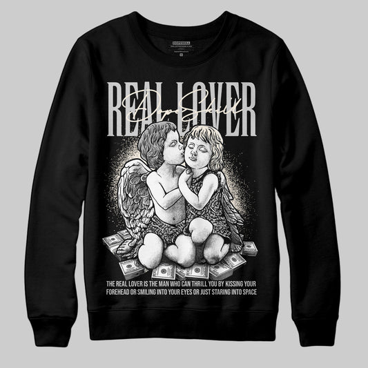 Jordan 3 “Off Noir” DopeSkill Sweatshirt Real Lover Graphic Streetwear - Black
