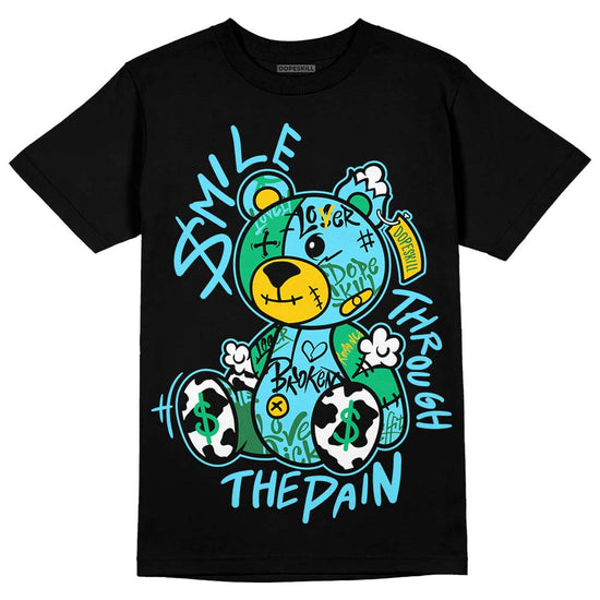 Dunk Low Ben & Jerry’s Chunky Dunky DopeSkill T-Shirt Smile Through The Pain Graphic Streetwear - Black