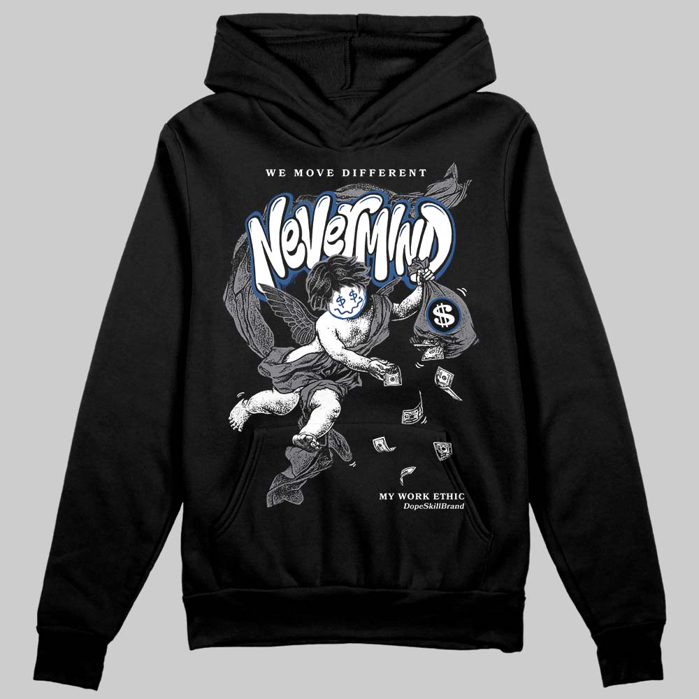 Jordan 9 Retro 'Flint Grey' 2026 DopeSkill Hoodie Sweatshirt Nevermind Graphic Streetwear - Black