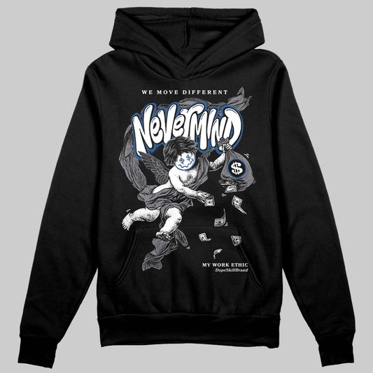 Jordan 9 Retro 'Flint Grey' 2026 DopeSkill Hoodie Sweatshirt Nevermind Graphic Streetwear - Black
