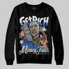 Jordan 1 Low Travis Scott x Fragment DopeSkill Sweatshirt Get Rich Graphic Streetwear - Black