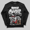 Black and White Sneakers DopeSkill Long Sleeve T-Shirt Paper Chaser Boy Graphic Streetwear - black