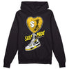 Jordan 4 Retro “Vivid Sulfur” DopeSkill Hoodie Sweatshirt Self Made Graphic Streetwear - Black 