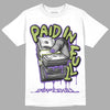 Jordan 4 Canyon Purple 2022 DopeSkill T-Shirt Paid In Full Graphic Streetwear - White 