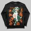SoleFly x Air Jordan 3 “Fruits Of Our Labor” DopeSkill Long Sleeve T-Shirt Built Different Graphic Streetwear - Black