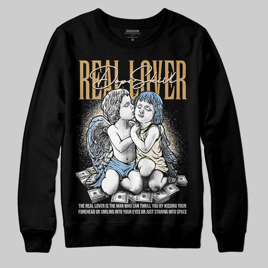 Nike Air Diamond Turf Must Be the Money DopeSkill Sweatshirt Real Lover Graphic Streetwear - Black