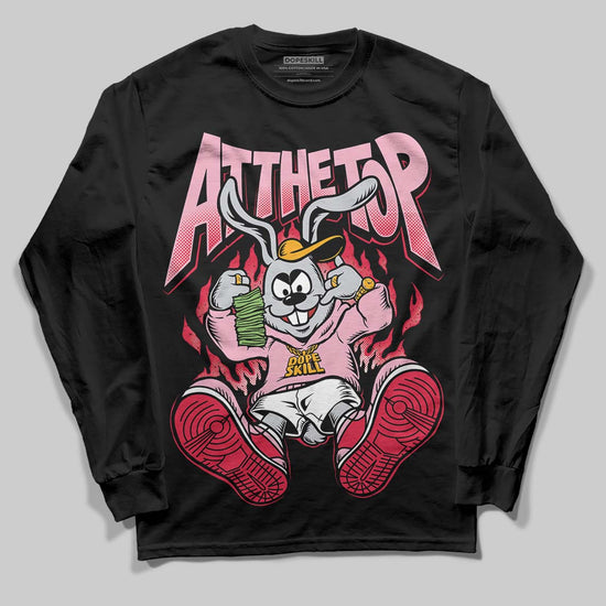 Dunk Low Valentine's Day (2026) DopeSkill Long Sleeve T-Shirt At The Top Graphic Streetwear - Black