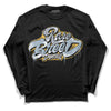 Jordan 13 “Blue Grey” DopeSkill Long Sleeve T-Shirt Rare Breed Type Graphic Streetwear - Black