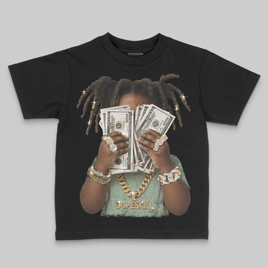 Jordan 3 OG “Spring is in the Air” DopeSkill Toddler Kids T-shirt Rich Youth Graphic Streetwear - black
