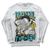 Jordan 5 Aqua DopeSkill Long Sleeve T-Shirt Sorry I've Been Trappin Graphic Streetwear - White 