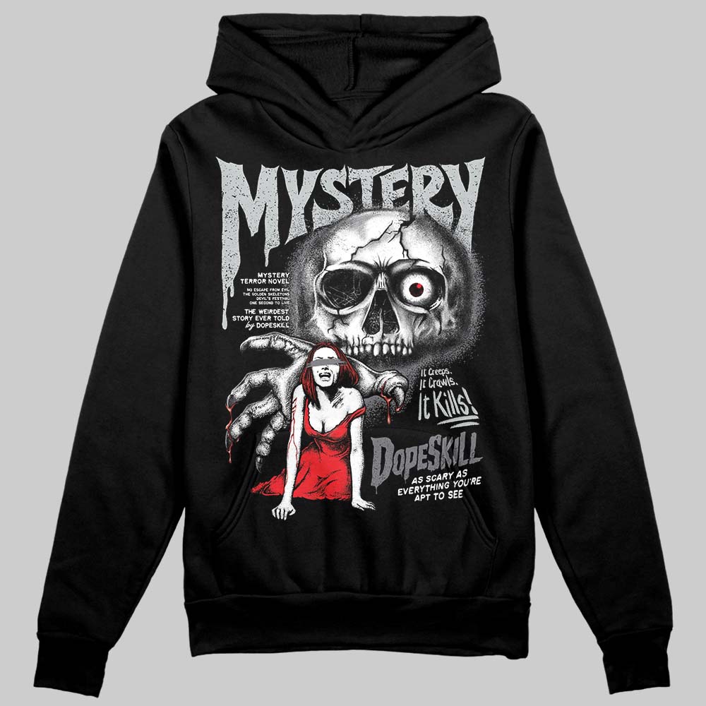 Jordan 4 “Fear” DopeSkill Hoodie Sweatshirt Mystery Ghostly Grasp Graphic Streetwear - Black