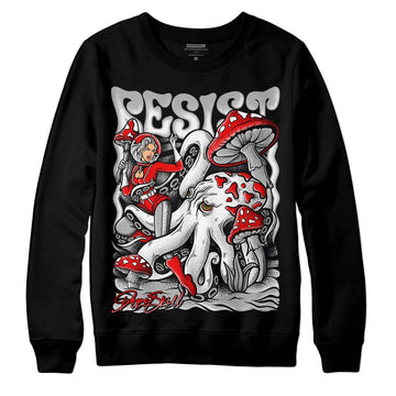 Jordan 1 Low OG “Shadow” DopeSkill Sweatshirt Resist Graphic Streetwear - Black