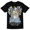 Jordan 13 “Blue Grey” DopeSkill T-Shirt Angels Graphic Streetwear - Black