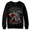 Grey Sneakers DopeSkill Sweatshirt VERSUS Graphic Streetwear - Black