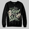 Jordan 4 WMNS “Seafoam” (2025) DopeSkill Sweatshirt No Money No Love Typo Graphic Streetwear - Black