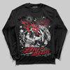Jordan 1 Low OG "Chicago" DopeSkill Long Sleeve T-Shirt Drip Season Graphic Streetwear - Black