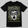 Olive Sneakers DopeSkill T-Shirt Root of Evil Graphic Streetwear - Black