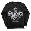 Jordan 2 Retro "Black Cement" DopeSkill Long Sleeve T-Shirt Queen Chess Graphic Streetwear - Black