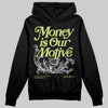 Dunk Low Pro SB 'Fruity Pack - Green Apple' DopeSkill Hoodie Sweatshirt Money Is Our Motive Typo Graphic Streetwear - Black