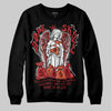 Nigel Sylvester x Air Jordan 4 ‘Brick by Brick’ DopeSkill Sweatshirt Angels Graphic Streetwear - Black