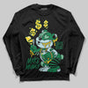 Green Sneakers DopeSkill Long Sleeve T-Shirt Make Money Graphic Streetwear - black