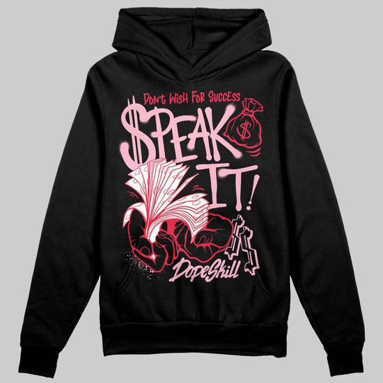 Dunk Low Valentine's Day (2026) DopeSkill Hoodie Sweatshirt Speak It Graphic Streetwear - Black