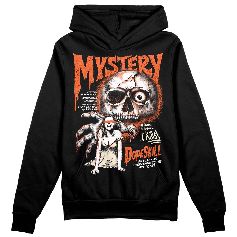 Jordan 3 Georgia Peach DopeSkill Hoodie Sweatshirt Mystery Ghostly Grasp Graphic Streetwear - Black