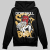 Jordan 12 Retro 'Taxi' 2025 DopeSkill Hoodie Sweatshirt Stay It Busy Graphic Streetwear - Black
