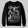 Jordan 5 Retro OG Black Metallic Reimagined DopeSkill Sweatshirt Broken Bones Graphic Streetwear - Black