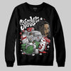 Jordan 4 OG “White Cement” DopeSkill Sweatshirt Stressless Graphic Streetwear - Black