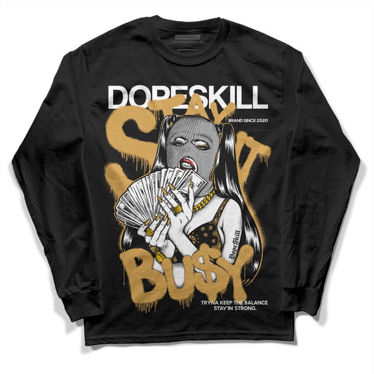 Jordan 11 "Gratitude" DopeSkill Long Sleeve T-Shirt Stay It Busy Graphic Streetwear - black