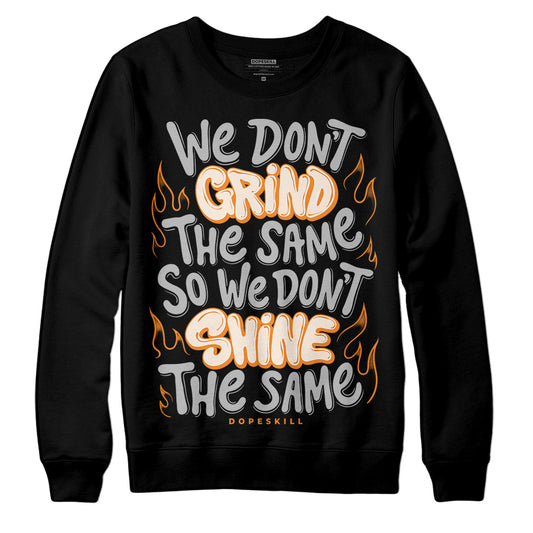 Dunk Low Cool Grey DopeSkill Sweatshirt Grind Shine  Graphic Streetwear - Black