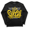 Jordan 6 “Yellow Ochre” DopeSkill Long Sleeve T-Shirt Queen Graphic Streetwear - Black