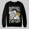 Jordan 4 WMNS “Seafoam” (2025) DopeSkill Sweatshirt Sorry I've Been Trappin Graphic Streetwear - Black