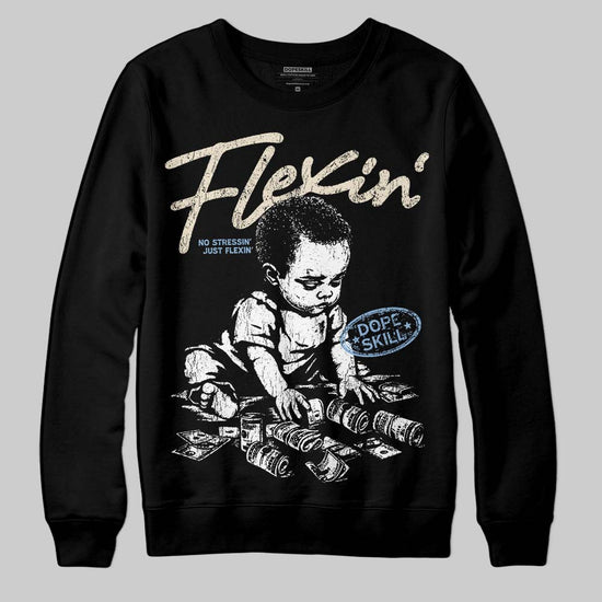 Nike Air Diamond Turf Must Be the Money DopeSkill Sweatshirt Flexin' Graphic Streetwear - Black
