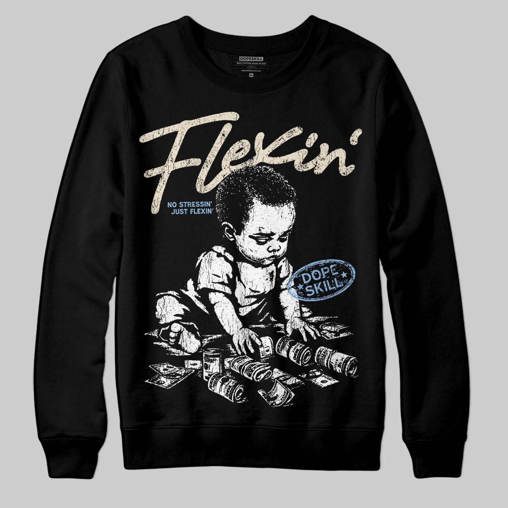 Nike Air Diamond Turf Must Be the Money DopeSkill Sweatshirt Flexin' Graphic Streetwear - Black