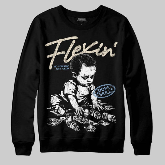 Nike Air Diamond Turf Must Be the Money DopeSkill Sweatshirt Flexin' Graphic Streetwear - Black