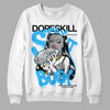 Jordan 2 Low "University Blue" DopeSkill Sweatshirt Stay It Busy Graphic Streetwear - White