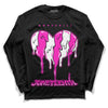 Dunk Low GS “Active Fuchsia” DopeSkill Long Sleeve T-Shirt Juneteenth Heart Graphic Streetwear - Black