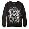 Jordan 4 Retro Frozen Moments DopeSkill Sweatshirt No Days Off Graphic Streetwear - Black 