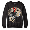 TAN Sneakers DopeSkill Sweatshirt Loser Lover Graphic Streetwear - black