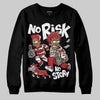 Jordan 8 Retro Bugs Bunny (2025) DopeSkill Sweatshirt No Risk No Story Graphic Streetwear - Black