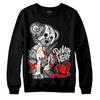 Jordan 11 "Gratitude" DopeSkill Sweatshirt Broken Heart Graphic Streetwear - Black