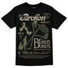 Air Max 90 Ballistic Neutral Olive DopeSkill T-Shirt Broken Bones Graphic Streetwear - Black