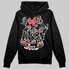 Jordan 1 Low OG "Chicago" DopeSkill Hoodie Sweatshirt Real Y2K Players Graphic Streetwear - Black