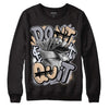 Jordan 4 Retro Frozen Moments DopeSkill Sweatshirt Don't Quit Graphic Streetwear - Black 