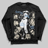 Nike Air Diamond Turf Must Be the Money DopeSkill Long Sleeve T-Shirt Built Different Graphic Streetwear - Black