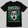Green Sneakers DopeSkill T-Shirt Root of Evil Graphic Streetwear - Black